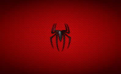 Spider man logo, superhero