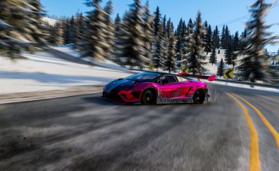 Lamborghini in the crew wild run game
