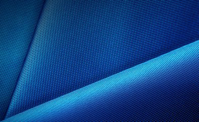 Blue fabric, close up, texture