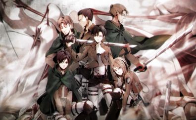 Attack on Titan, all characters, anime
