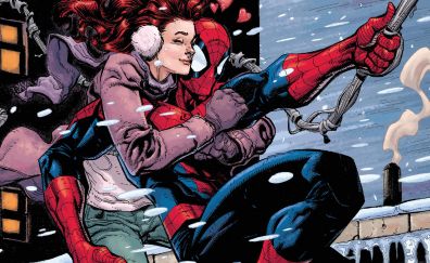 Spider man, merry jane, marvel comics