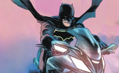 Batman, bike ride, dc comics