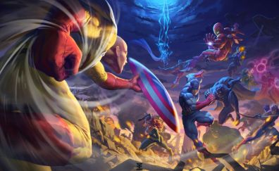 Avengers vs Saitama, video game, Fortnite