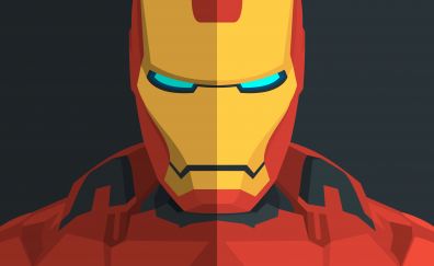 Ironman, superhero, art, 4k