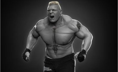 Brock Lesnar 3D artwork