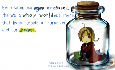 Edward elric anime quote