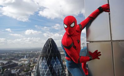 2017, movie Spider-man: homecoming, stick, tower