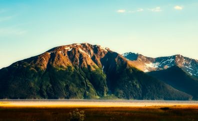 Alaska, mountains, nature, landscape