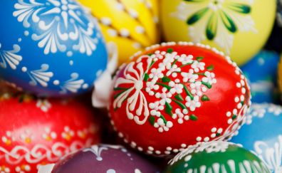 Easter eggs, decorations, holiday