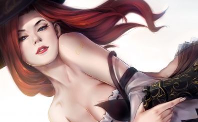Miss fortune a sexy girl of league of legends