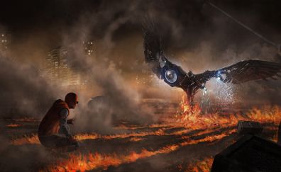 Vulture, Spider-man: homecoming, movie, artwork
