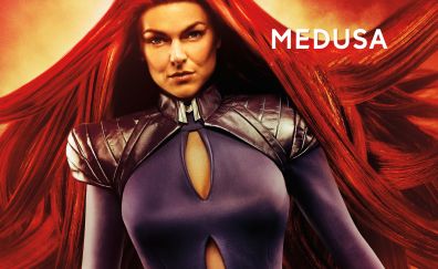 Medusa, Serinda Swan, Inhumans, tv show, red head