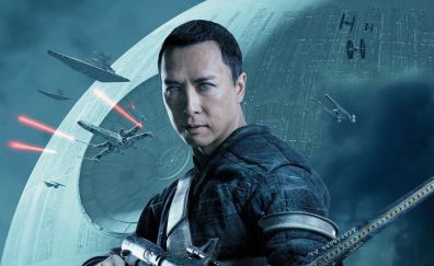 Donnie yen as chirrut imwe in rouge one movie