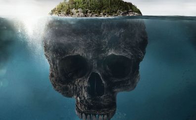 The Curse of Oak Island TV show, skull