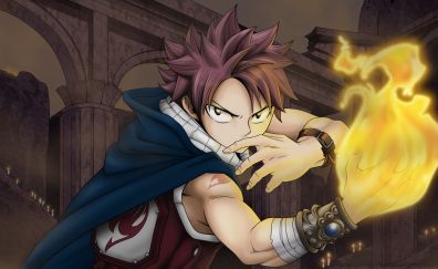 Natsu dragneel from Fairy tail anime