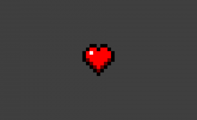 Heart, pixel artwork