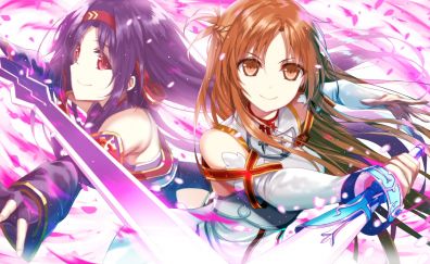 Yuuki Asuna, Sword Art Online ii, anime girls