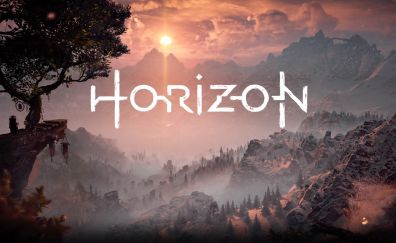 Horizon zero dawn, video game, poster