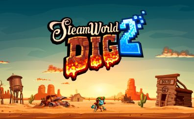 Steamworld dig 2 game