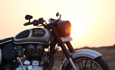 Royal enfield, motorcycle, 4k