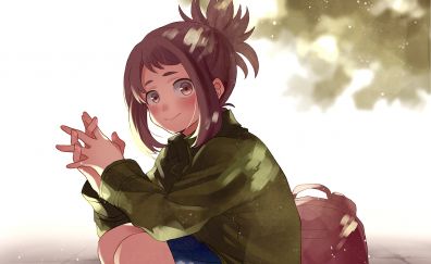 Cute, anime girl, Ochako Uraraka, Boku no Hero Academia