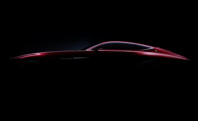2016, Mercedes-Maybach Sedan, concept, red car