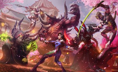 Hanamura heroes of the storm, overwatch, gaming