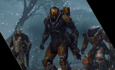Anthem, soldier, modern armour suit, video game