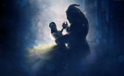 Beauty and the beast movie poster