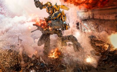 Bumblebee, robots, Transformers The Last Knight, 5k