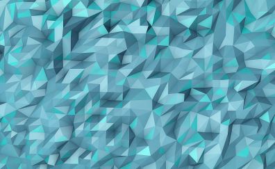 Abstract triangles artwork
