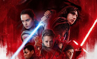 movie, poster, Star Wars: The Last Jedi
