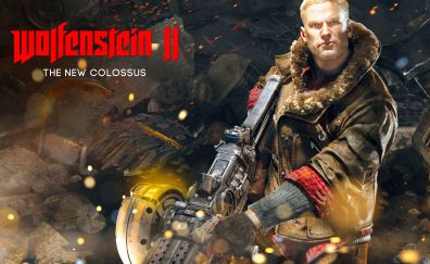 Wolfenstein II: The New Colossus, video game, game