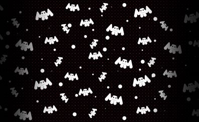 Marshmello dj, pattern, abstract wallpaper