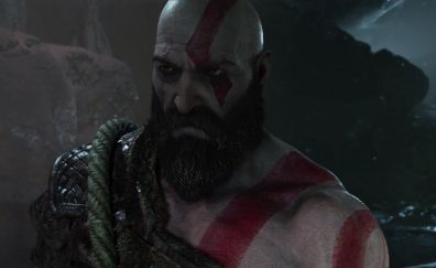 Angry kratos, video game, god of war