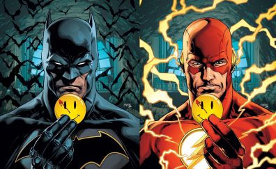 Batman, The flash, superhero, dc comics