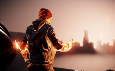 Infamous second son and first light 2016 game