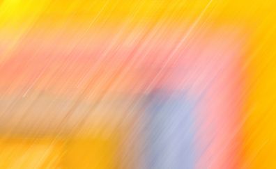 Yellow bright lines, blur, abstract, lines, 4k