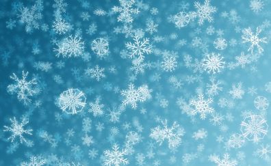 Snowflakes, pattern