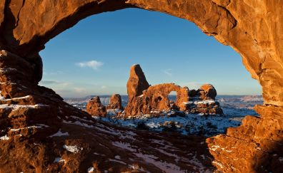 Turret Arch, rocks