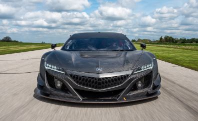 2017 Acura NSX GT3, race car, front view