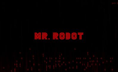 Mr. robot, logo, tv series, 4k