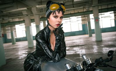 Girl, model, cosplay for cat woman