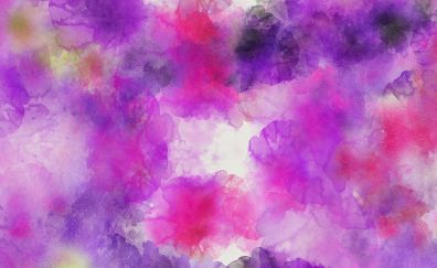 Abstract, pink, splashes, art