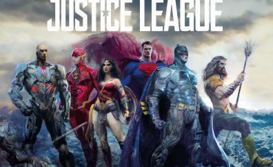 4k, movie, justice league, artwork, superhero team
