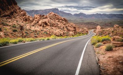 Valley of fire, state park, road