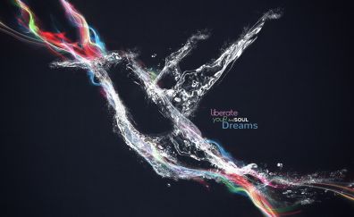 Liberate, dreams, artwork, quotes, structure
