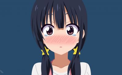 Cute anime girl, face, Ruri Akutsu, Aho Girl