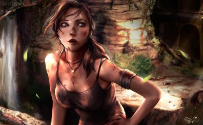 Tomb Raider video game, gaming, Lara croft, art