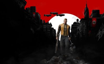 Wolfenstein II: The New Colossus, video game, main character skin, game
